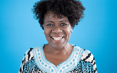 Photo of Irene who recently adopted.